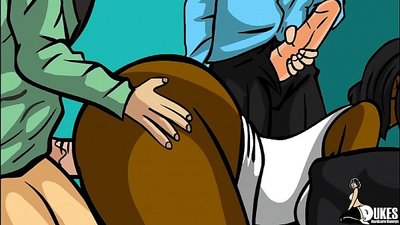 Elèv yo fè sèks ak pwofesè nwa apre lekòl